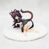 Original character statuette 1/7 cat ear maid peng peng 10 cm