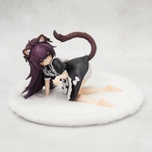 Original character statuette 1/7 cat ear maid peng peng 10 cm