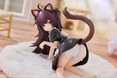 Original character statuette 1/7 cat ear maid peng peng 10 cm