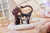 Original character statuette 1/7 cat ear maid peng peng 10 cm
