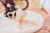 Original character statuette 1/7 cat ear maid peng peng 10 cm