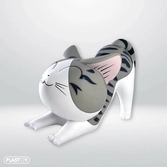 Chi : une vie de chat tirelire pvc chi stretching sd
