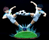 Captain tsubasa statuette golden twins oliver & ben 32 cm