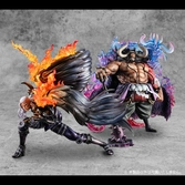 One piece statuette pvc portrait of pirates wa-maximum beasts pirates all-stars king 33 cm