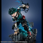 My hero academia statuette pvc lucrea izuku midoriya 18 cm