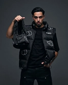 Naruto doudoune akatsuki blanc (m)