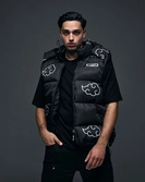 Naruto doudoune akatsuki blanc (m)