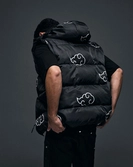 Naruto doudoune akatsuki blanc (m)