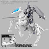 30mm - 1/144 extended armament vehicule (horse mecha) white -model kit