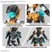 30mm - 1/144 exm-h15d acerby (type-d) - model kit