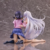 Nekomonogatari monogatari series statuettes pvc tsubasa hanekawa set (re-run) 19 cm