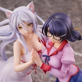 Nekomonogatari monogatari series statuettes pvc tsubasa hanekawa set (re-run) 19 cm