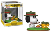 Peanuts pop! deluxe vinyl figurine snoopy w/ws(camping) 9 cm