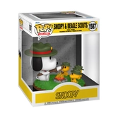 Peanuts pop! deluxe vinyl figurine snoopy w/ws(camping) 9 cm