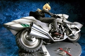 Fate/zero statuette 1/8 saber & saber motored cuirassier (re-run) 16 cm