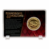Donjons & dragons - 50th - pièce plaqué or 24k edition limitée