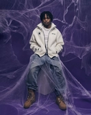 Hunter x hunter veste sherpa white (l)