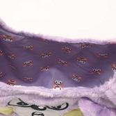 Sanrio - kuromi - mini tote bag fourrure