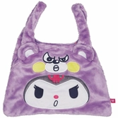 Sanrio - kuromi - mini tote bag fourrure