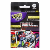 Transformers jeu de cartes uno flip!