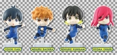 Blue lock assortiment figurines twinchees hoppin' 5 cm (24)
