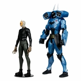 Dc multiverse pack de 2 figurines rookie & mr. bloom (batman: endgame) (gold label) (sdcc) 18 cm