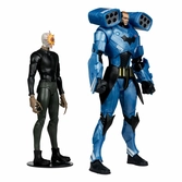 Dc multiverse pack de 2 figurines rookie & mr. bloom (batman: endgame) (gold label) (sdcc) 18 cm