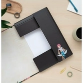 Fairy tail - farde à rabats premium avec elastiques a4