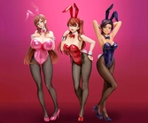 Bullied: revenge hypnosis statuette 1/4 sae hinata bunny ver. 46 cm