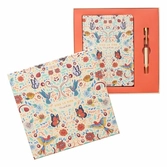 Frida kahlo - viva la vida - gift box notebook premium a5 +stylo-bille