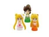 SAILOR MOON - Clear Colored Sparkle Dress Figure - Sailor Moon- 6cm