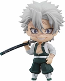 Demon slayer: kimetsu no yaiba figurine nendoroid sanemi shinazugawa 10 cm