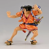 One piece - kouzuki oden - figurine king of artist 17cm