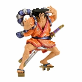 One piece - kouzuki oden - figurine king of artist 17cm