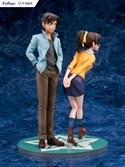 Détective conan f:nex statuette pvc 1/7 heiji hattori & kazuha toyama 26 cm
