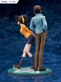 Détective conan f:nex statuette pvc 1/7 heiji hattori & kazuha toyama 26 cm