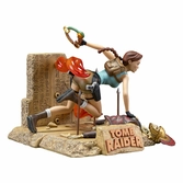 Tomb raider 1996 statuette pvc lara croft classic era 17 cm