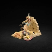 Tomb raider 1996 statuette pvc lara croft classic era 17 cm