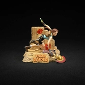 Tomb raider 1996 statuette pvc lara croft classic era 17 cm