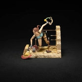 Tomb raider 1996 statuette pvc lara croft classic era 17 cm