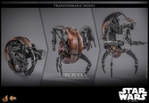 Star wars episode i figurine movie masterpiece 1/6 droideka 27 cm