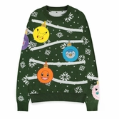 Pokémon sweatshirt christmas jumper xmas balls (s)