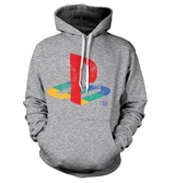 PLAYSTATION - Sweat Distressed Logo Hoodie GREY (XXL)