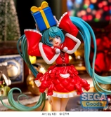 Hatsune miku series statuette luminasta pvc hatsune miku christmas 2024 19 cm
