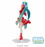Hatsune miku series statuette luminasta pvc hatsune miku christmas 2024 19 cm