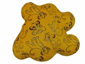 Roi lion - simba - coussin 3d