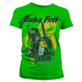 Star wars - t-shirt boba fett - bounty hunter girl (l)