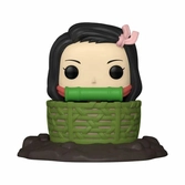 Demon slayer: kimetsu no yaiba pop! deluxe vinyl figurine nezuko kamado in basket exclusive edition 9 cm