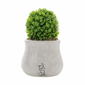 Disney - forest - bambi - pot + fausse plante