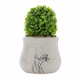 Disney - forest - bambi - pot + fausse plante